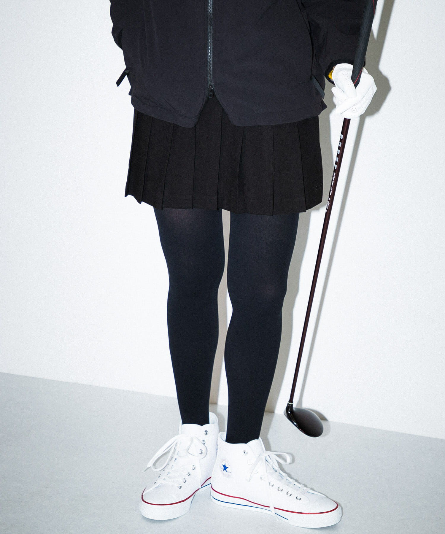 Sonny Label 「OOPS　ウォームプリーツスカート」|スカート|ブラック