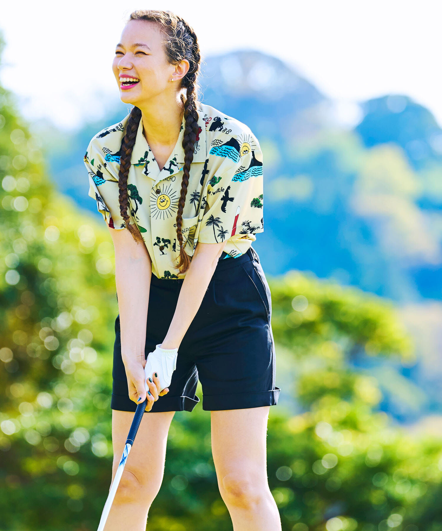 Sonny Label 「OOPS ストレッチショートパンツ」|その他|