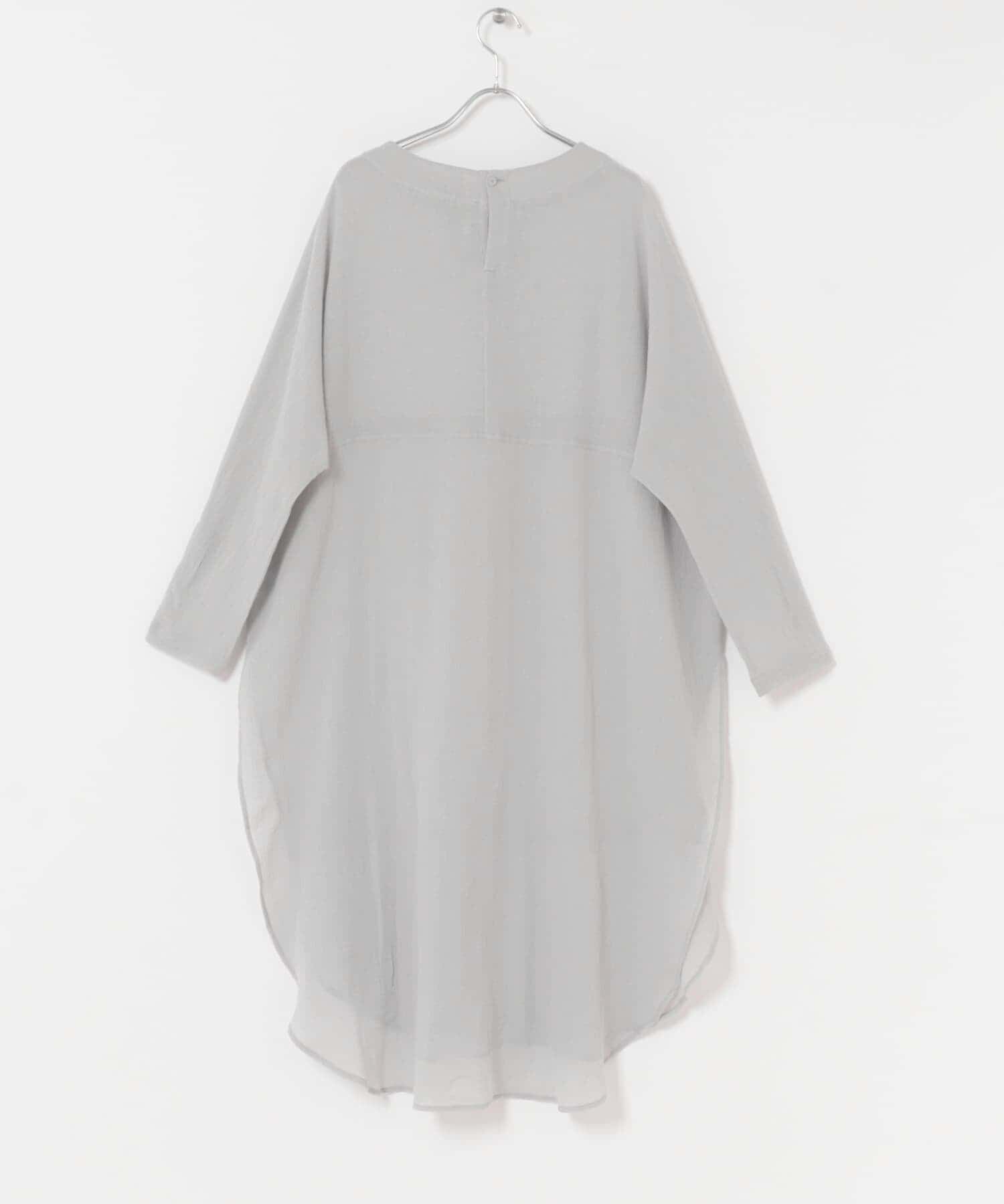 かぐれ「ガーゼロングチュニック」|チュニック|