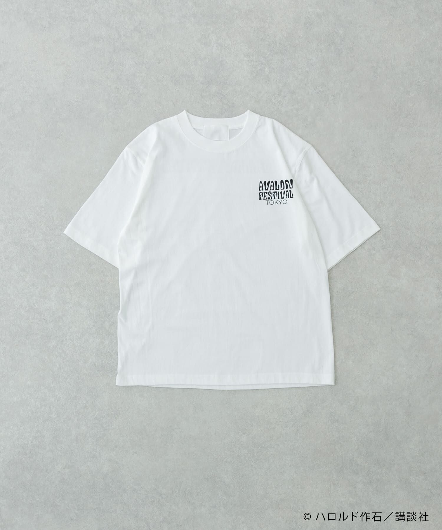 URBAN RESEARCH「AVALONFES BACK PRINT T-SHIRTS」|Tシャツ・カットソー|ホワイト