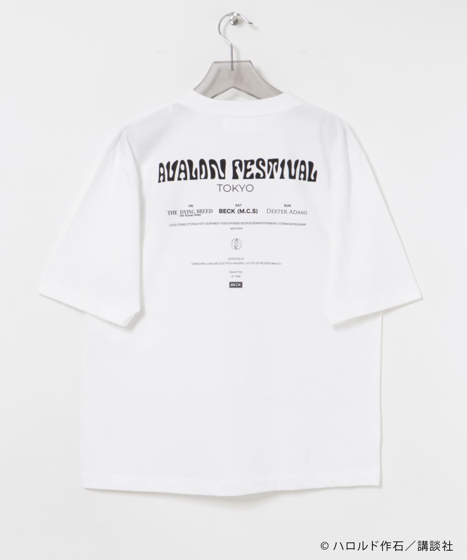 URBAN RESEARCH「AVALONFES BACK PRINT T-SHIRTS」|Tシャツ・カットソー|