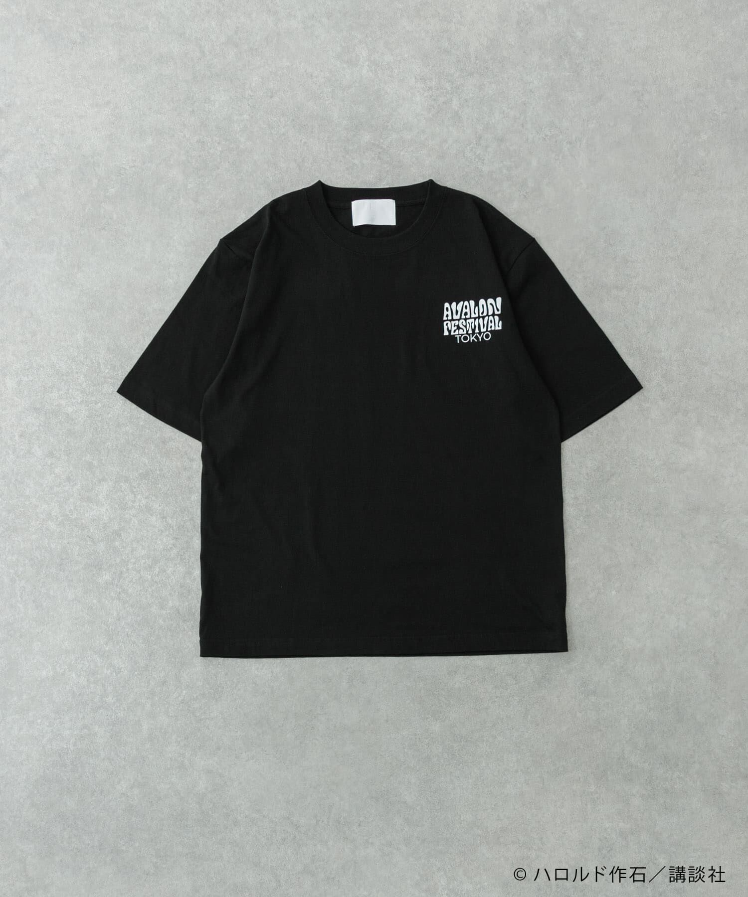 URBAN RESEARCH「AVALONFES BACK PRINT T-SHIRTS」|Tシャツ・カットソー|ブラック