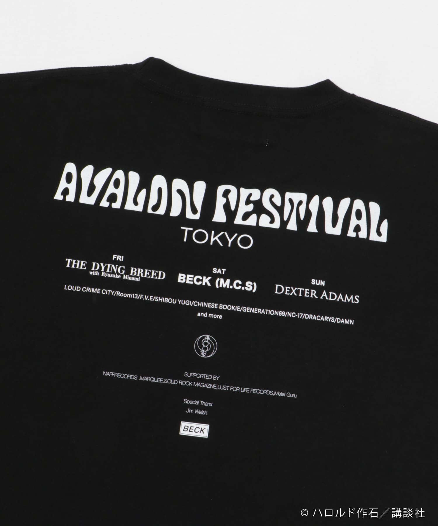 URBAN RESEARCH「AVALONFES BACK PRINT T-SHIRTS」|Tシャツ・カットソー|