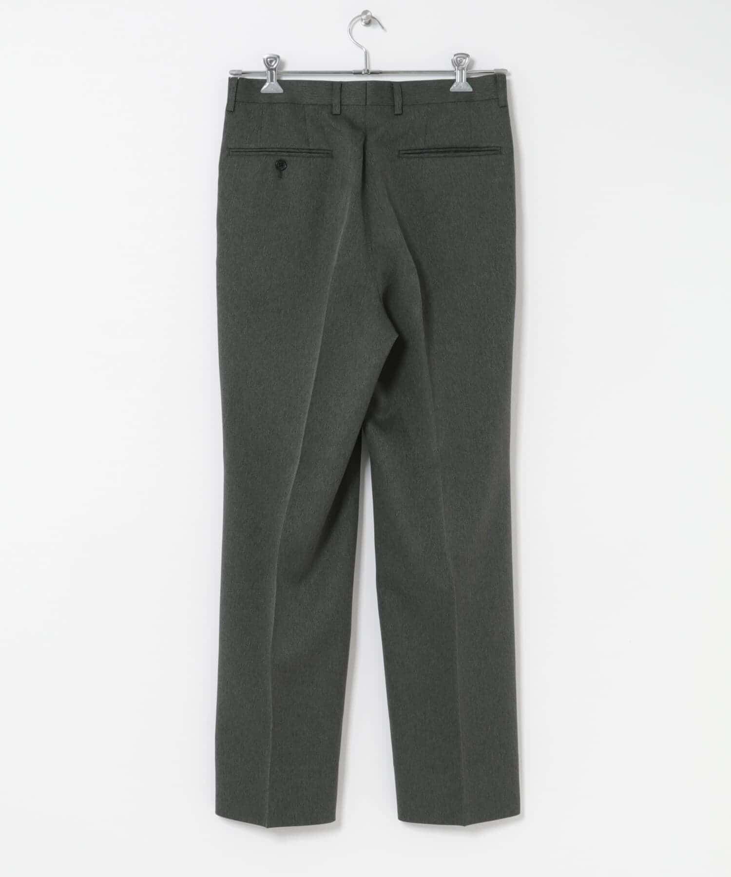URBAN RESEARCH DOORS「LIFE STYLE TAILOR　レトロヘリンボンストレッチ2タックパンツ」|スラックス|