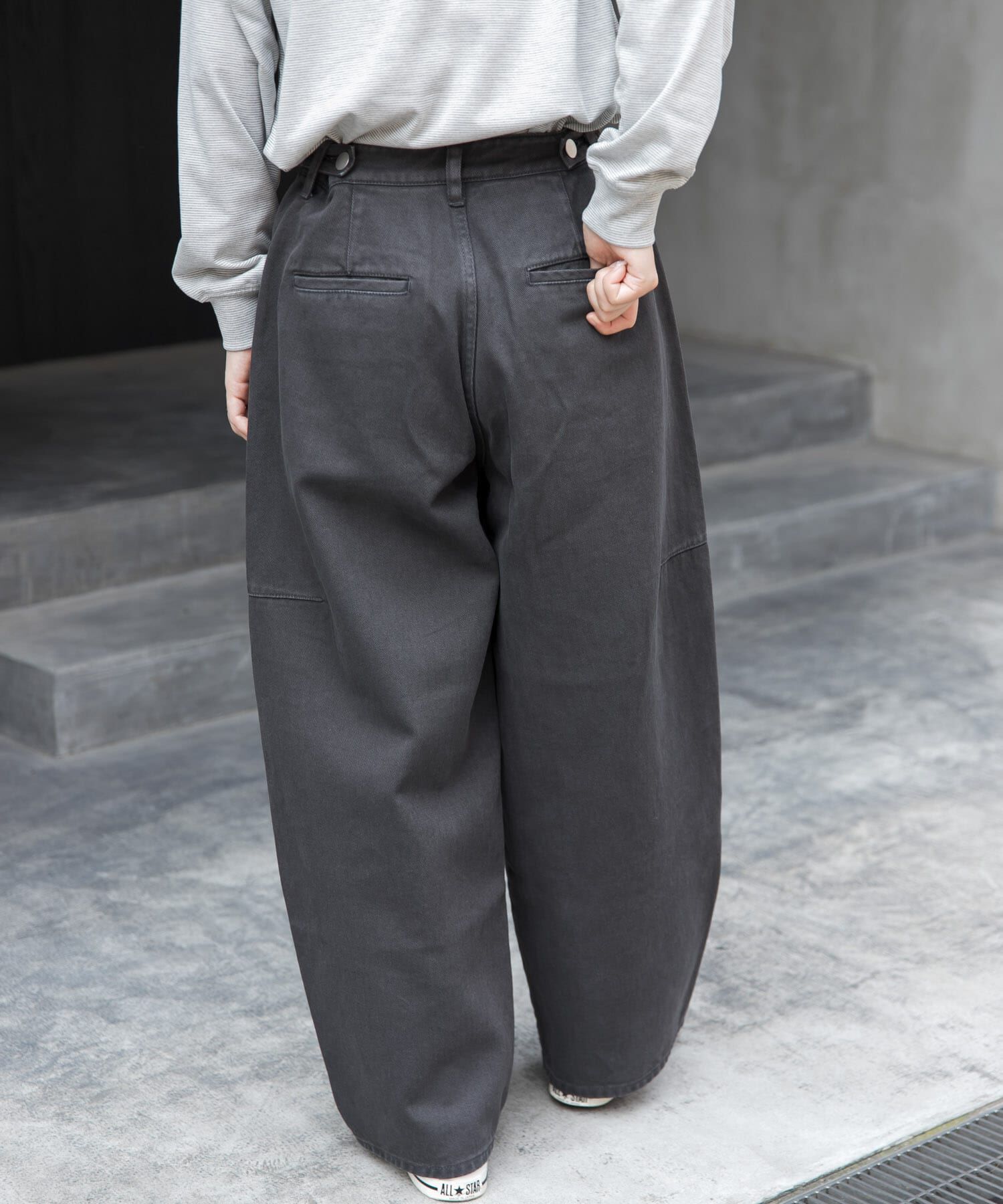 URBAN RESEARCH DOORS「FORK&SPOON　ガーメントダイツイルカーブパンツ」|その他|