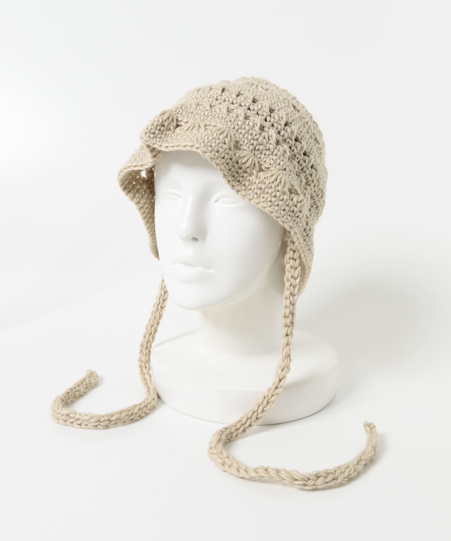 SMELLY「クロシェニットハット」|ハット|