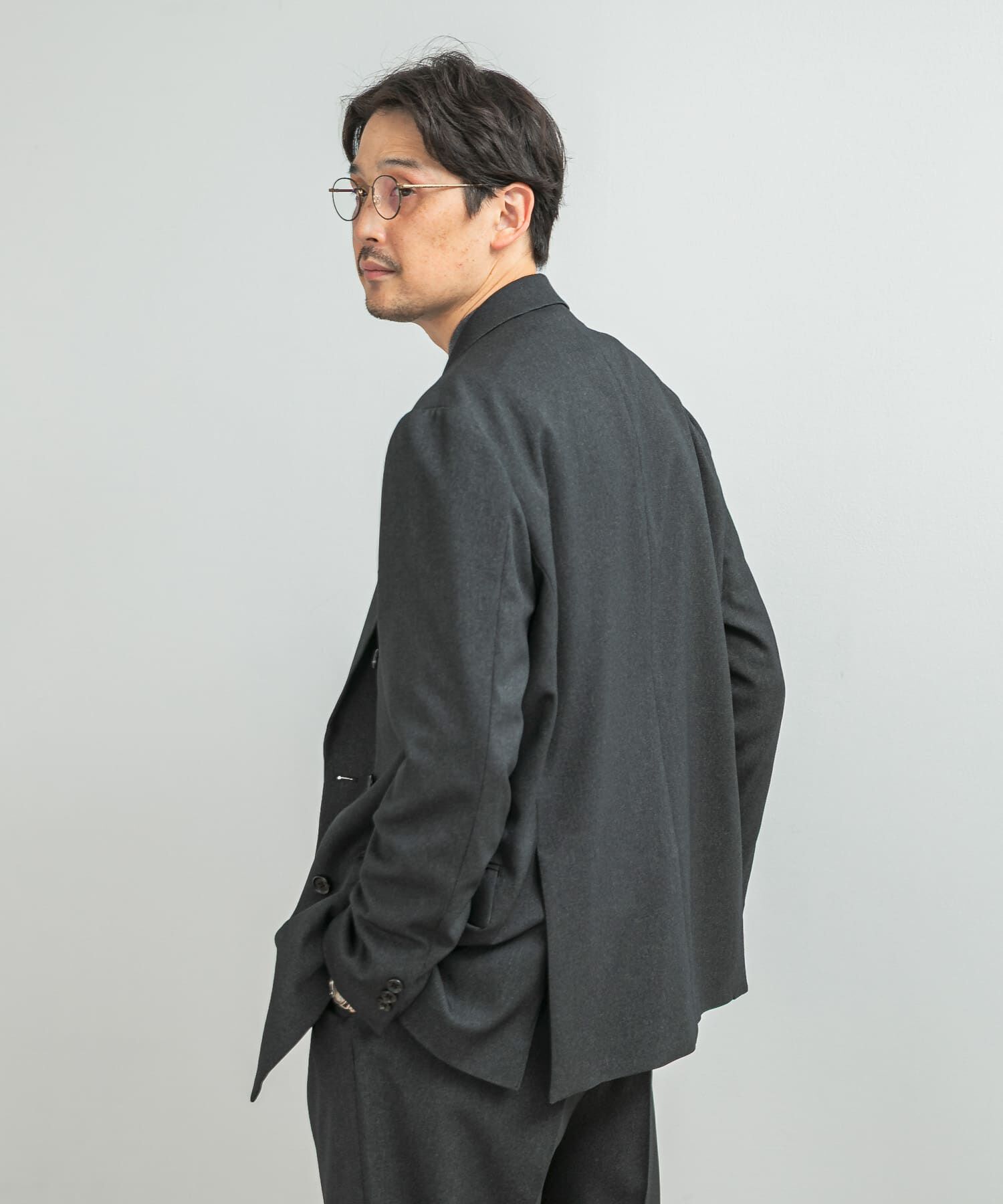 URBAN RESEARCH DOORS「LIFE STYLE TAILOR　ピンヘッドツイルストレッチWジャケット」|その他|