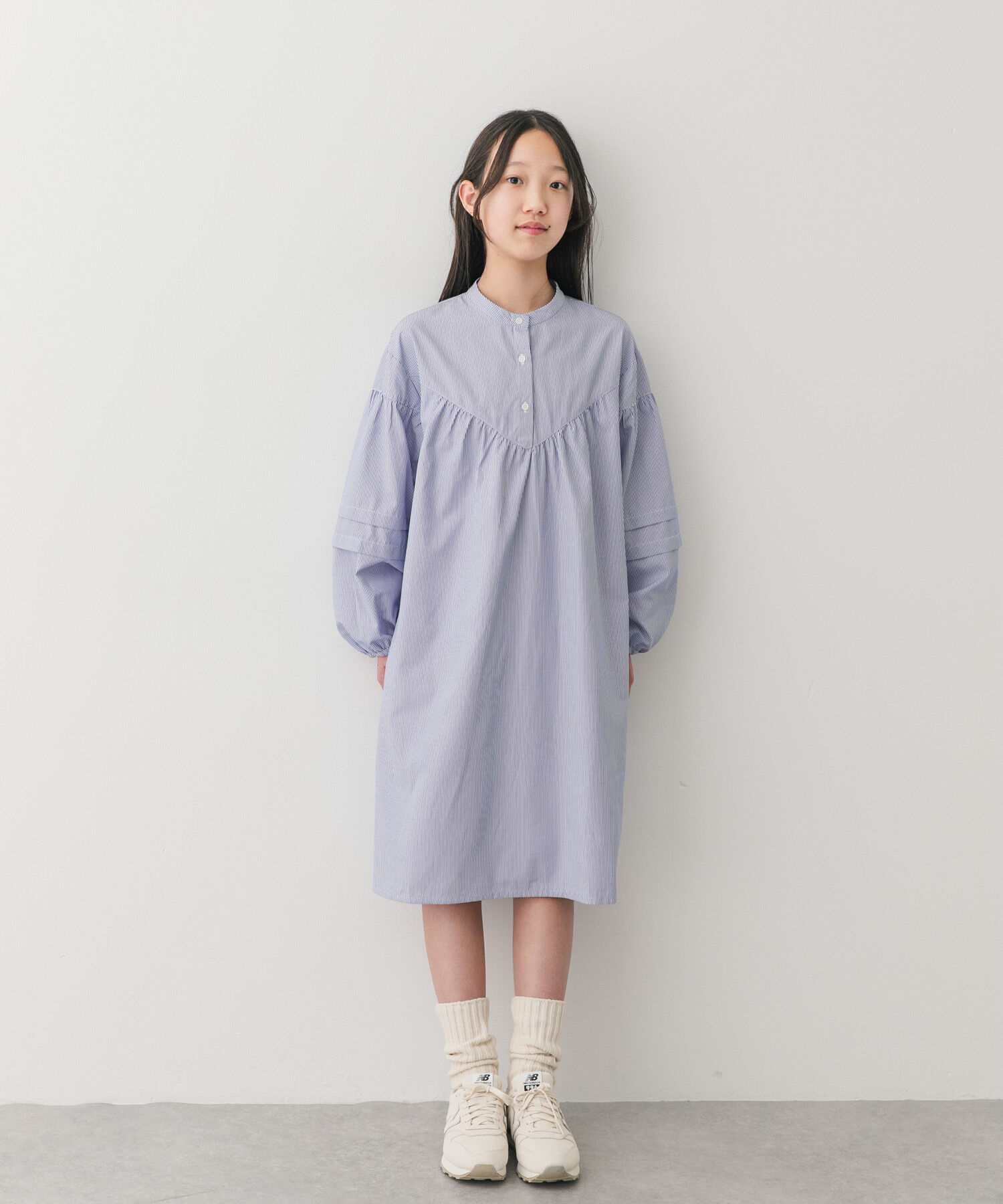 URBAN RESEARCH DOORS「『150サイズ』切替ギャザーワンピース(KIDS)」|ワンピース|