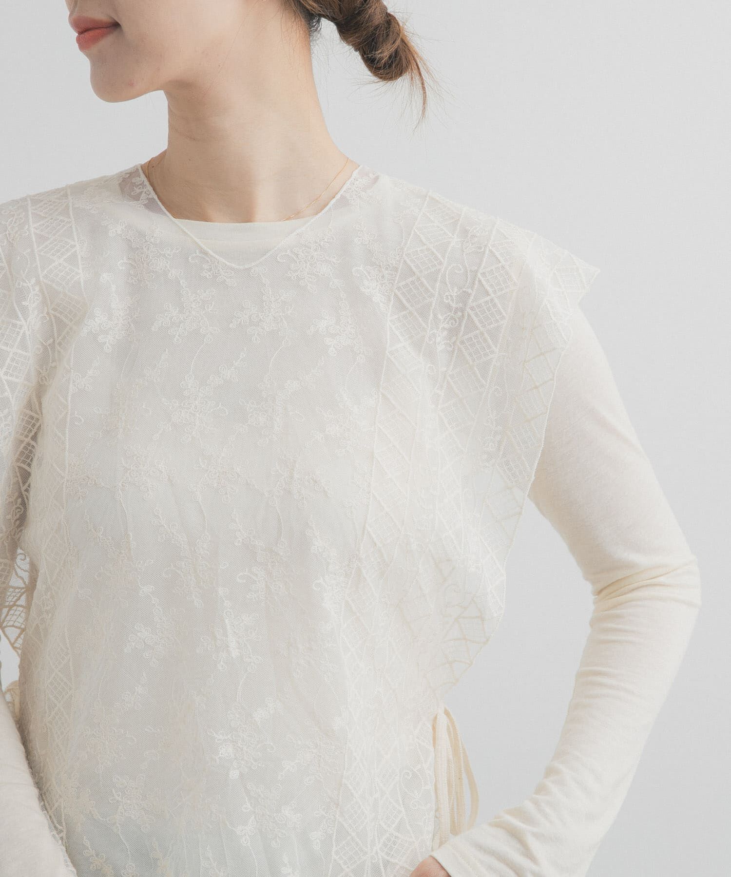 URBAN RESEARCH DOORS「2WAYレースカバー」|ストール|