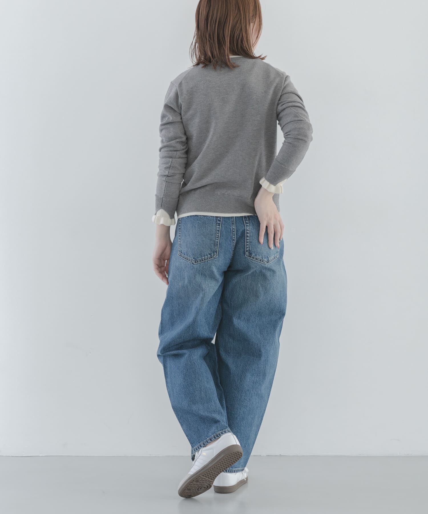 Sonny Label 「シームデザインバレルデニム」|デニム|