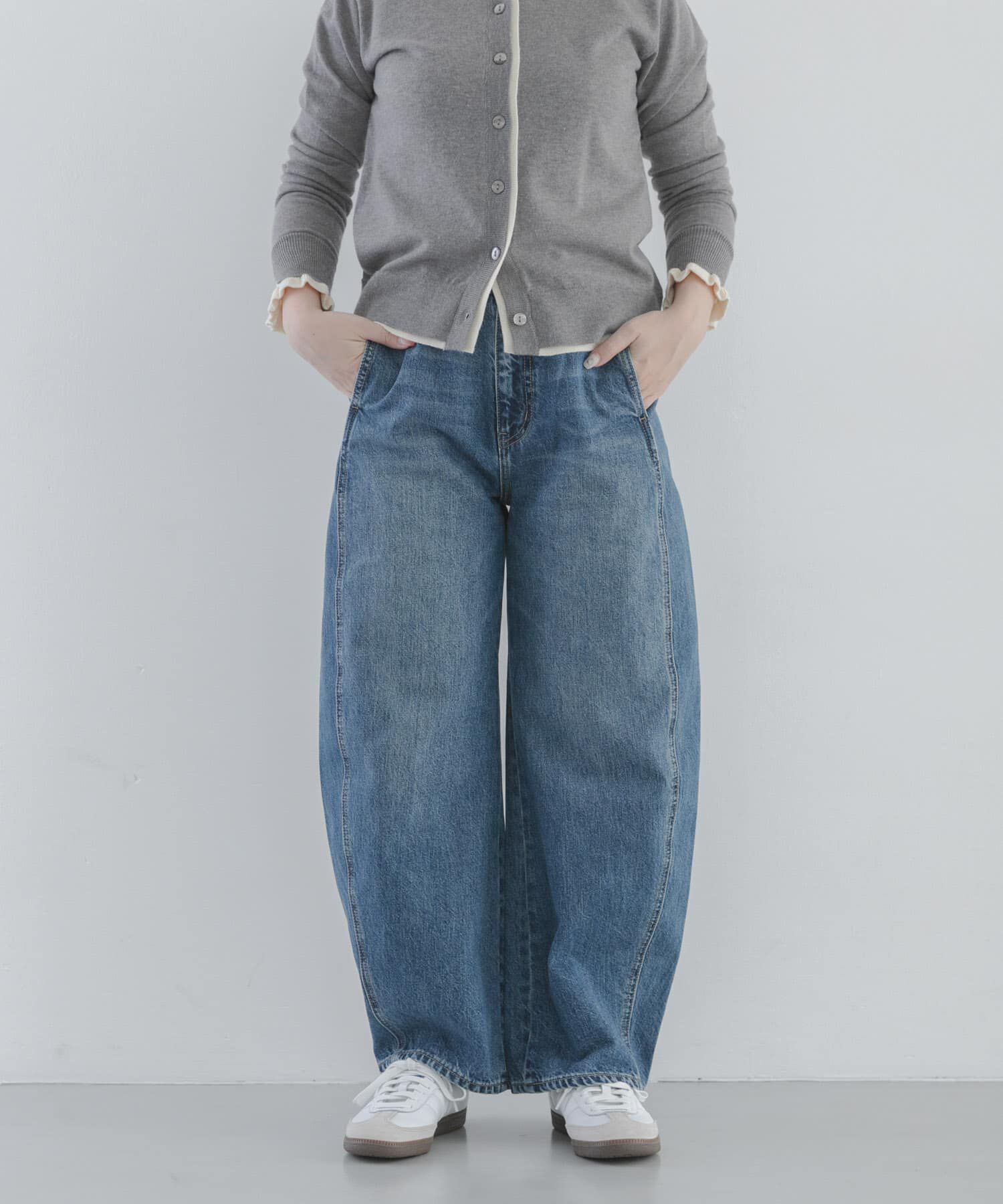 Sonny Label 「シームデザインバレルデニム」|デニム|