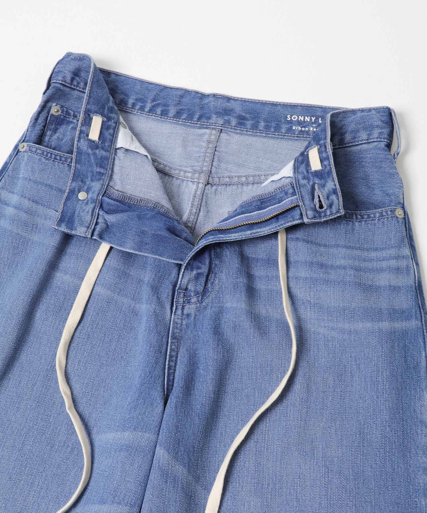 Sonny Label 「リヨセルコットンドロストワイドデニム」|デニム|
