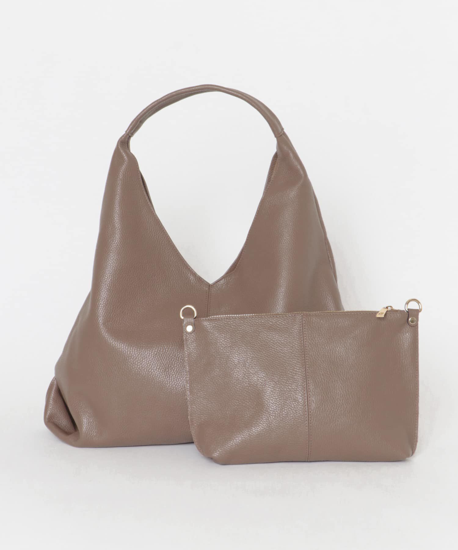 URBAN RESEARCH「ソフトレザーワンハンドルバッグ」|トートバッグ|ライトブラウン