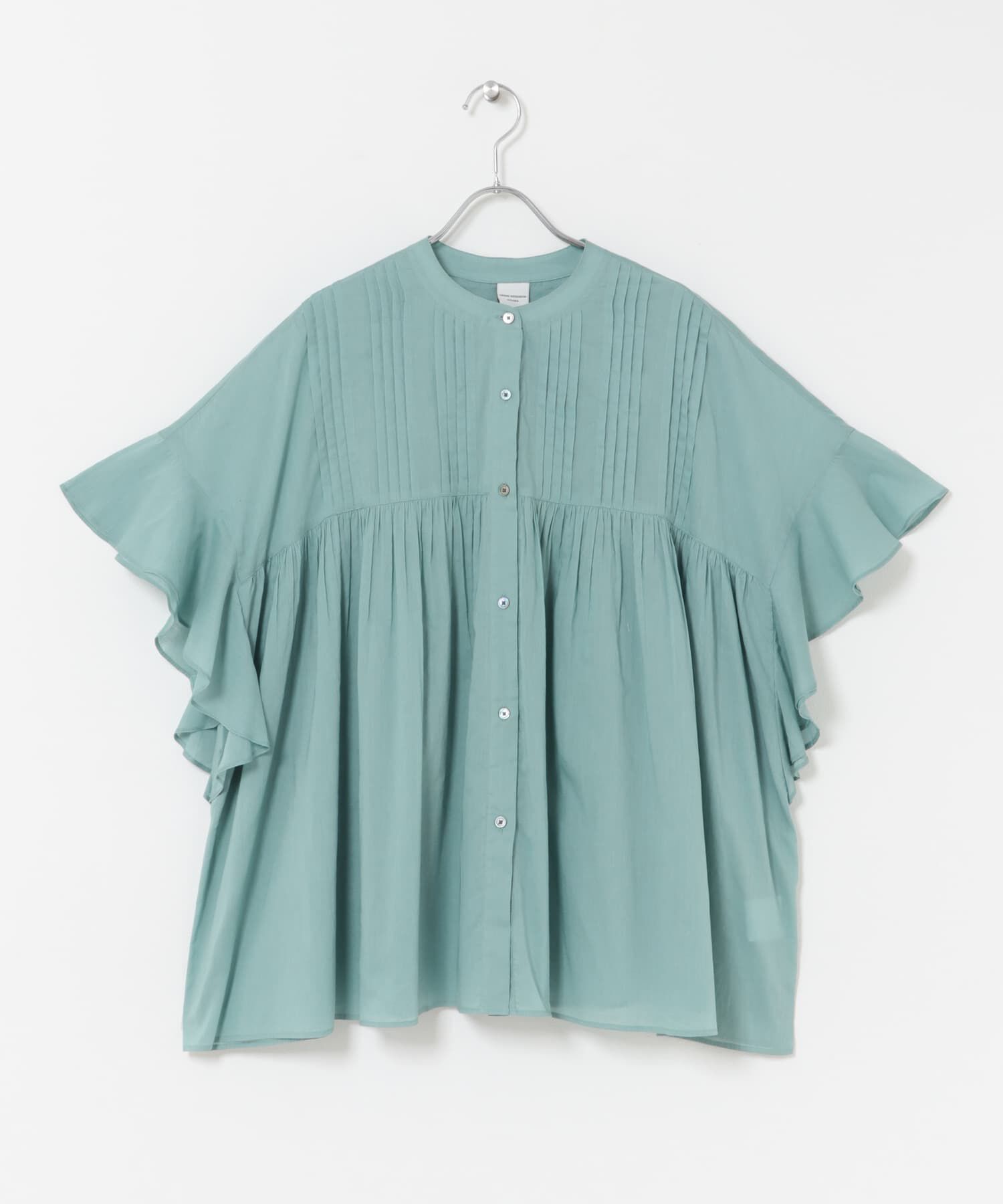 URBAN RESEARCH DOORS「『WEB/一部店舗限定ｶﾗｰ』ｺｯﾄﾝﾎﾞｲﾙﾋﾟﾝﾀｯｸﾌﾚｱｽﾘｰﾌ」|シャツ・ブラウス|