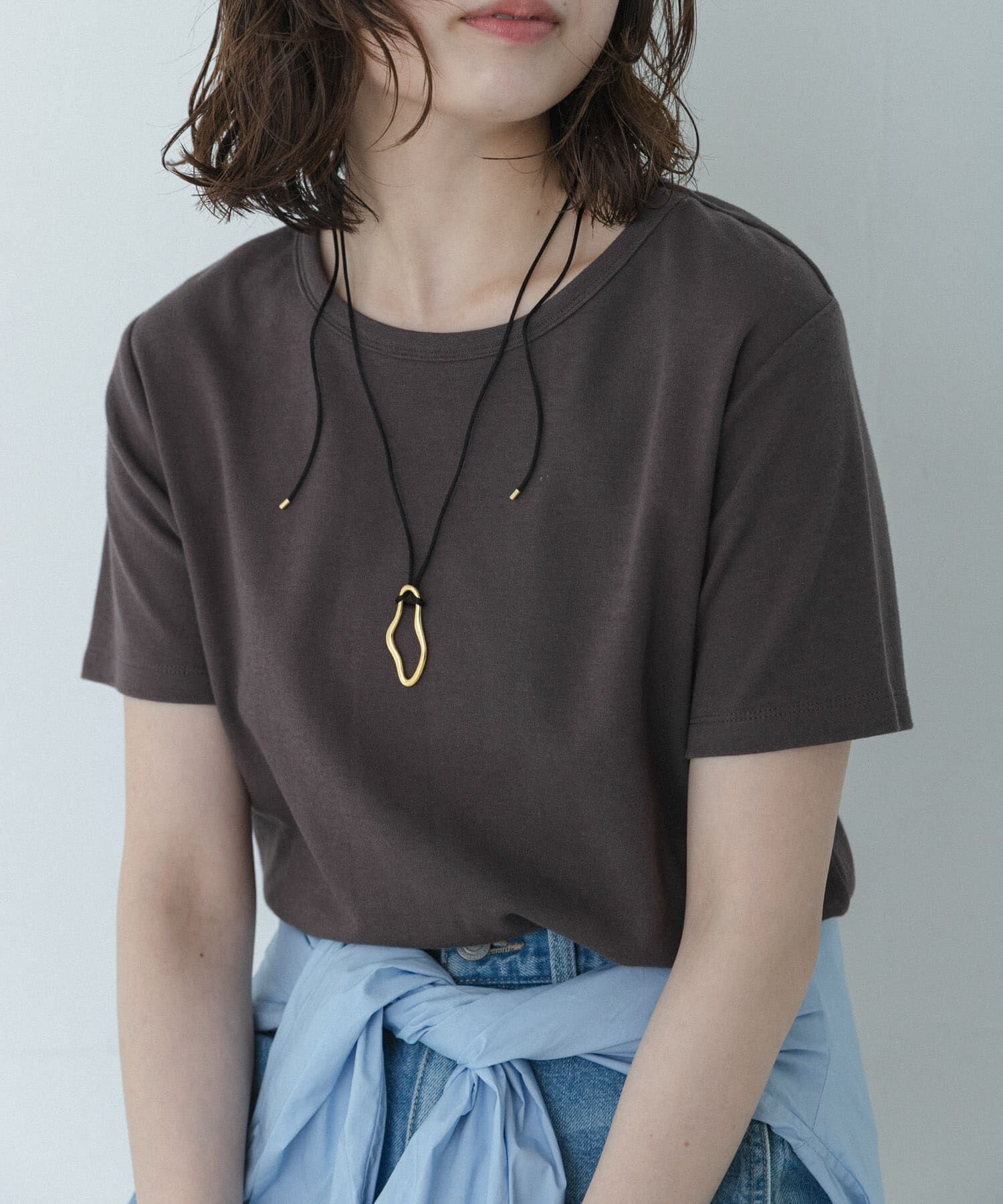 Sonny Label 「日本製ニュアンスモチーフコードネックレス」|ネックレス|ゴールド