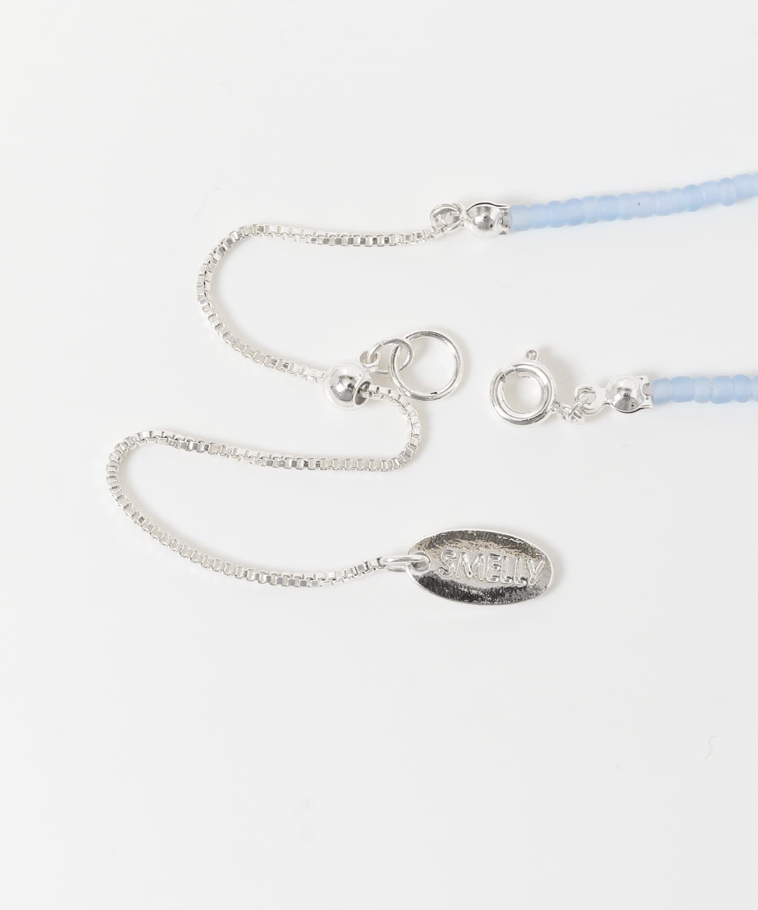 SMELLY「クリアトップビーズ3セットネックレス」|ネックレス|