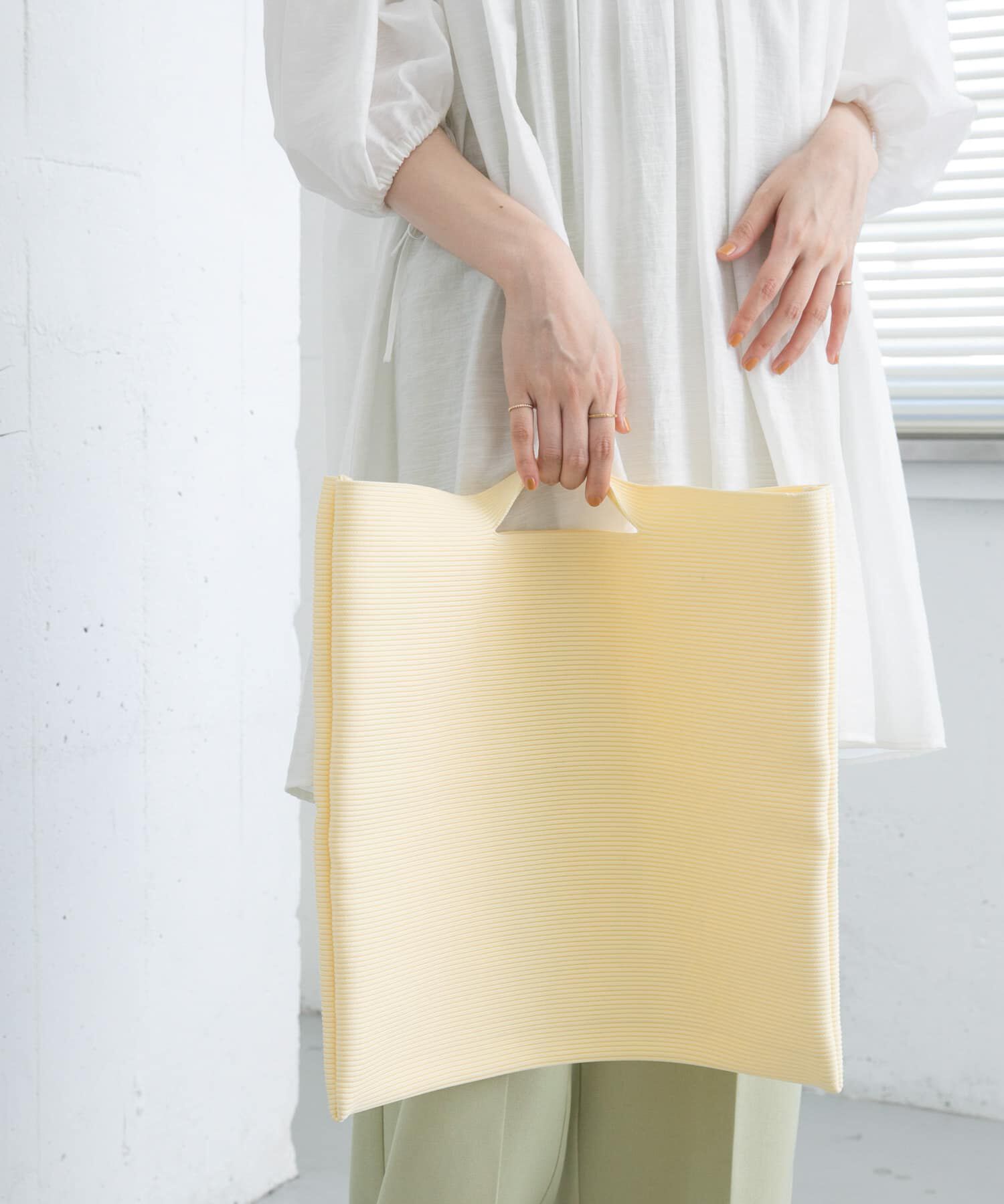  「スクエアニットBAG」|ハンドバッグ|