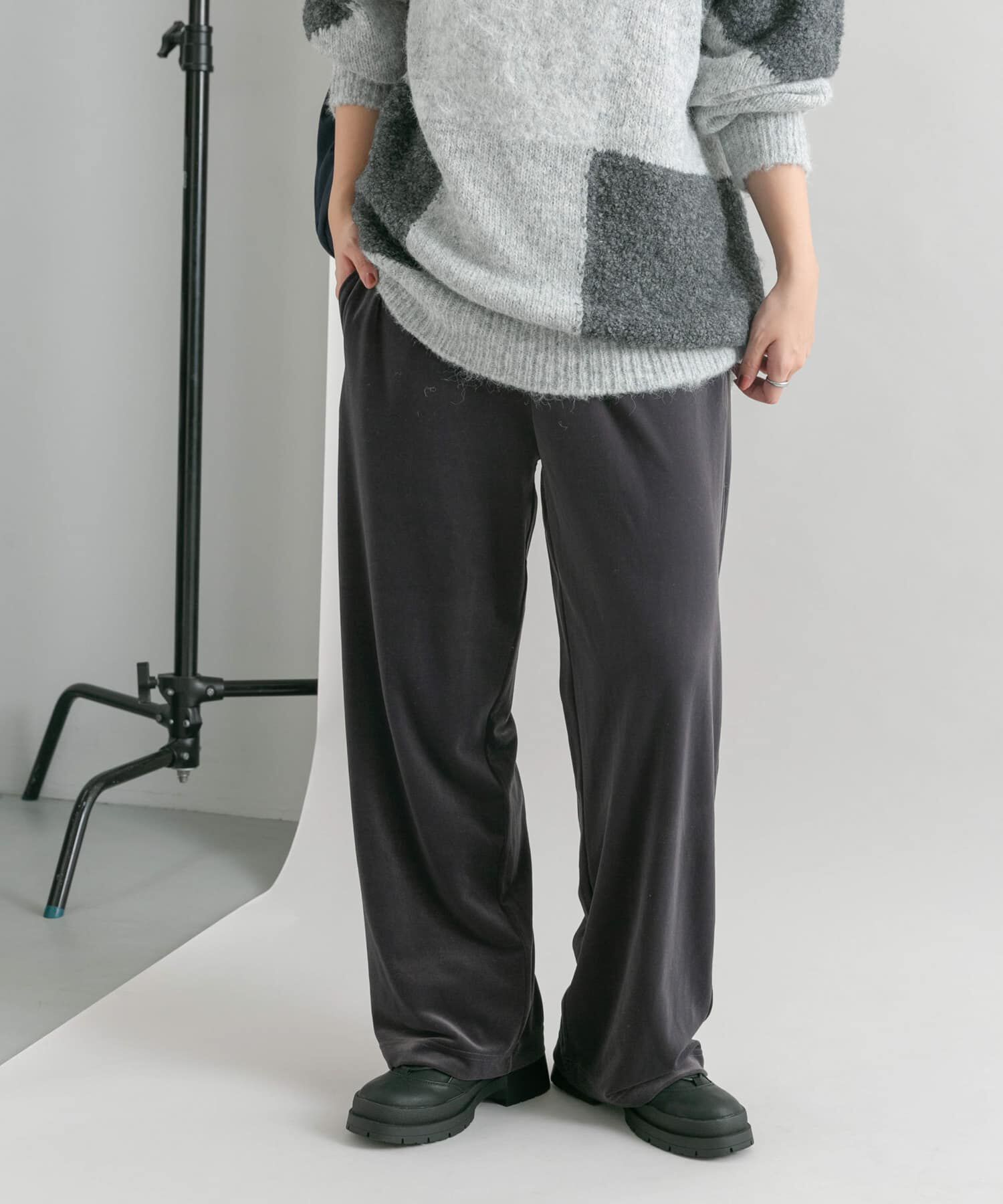  「ベロアイージーパンツ」|その他|