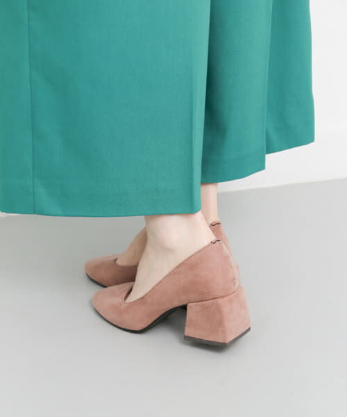  「スクエアヒールパンプス&there4;」|パンプス|