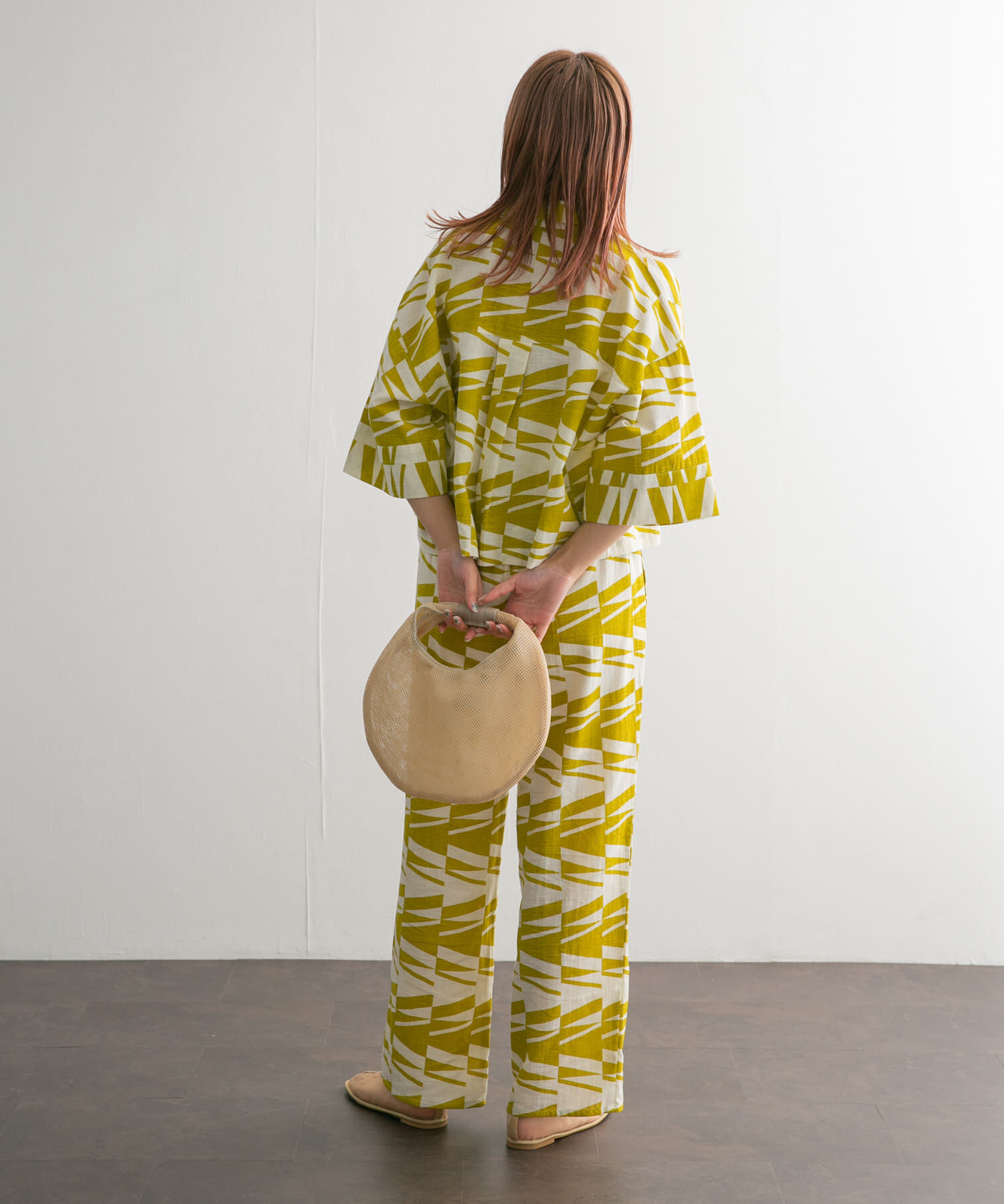  「CONTROL FREAK　メッシュラウンドバッグ」|ハンドバッグ|