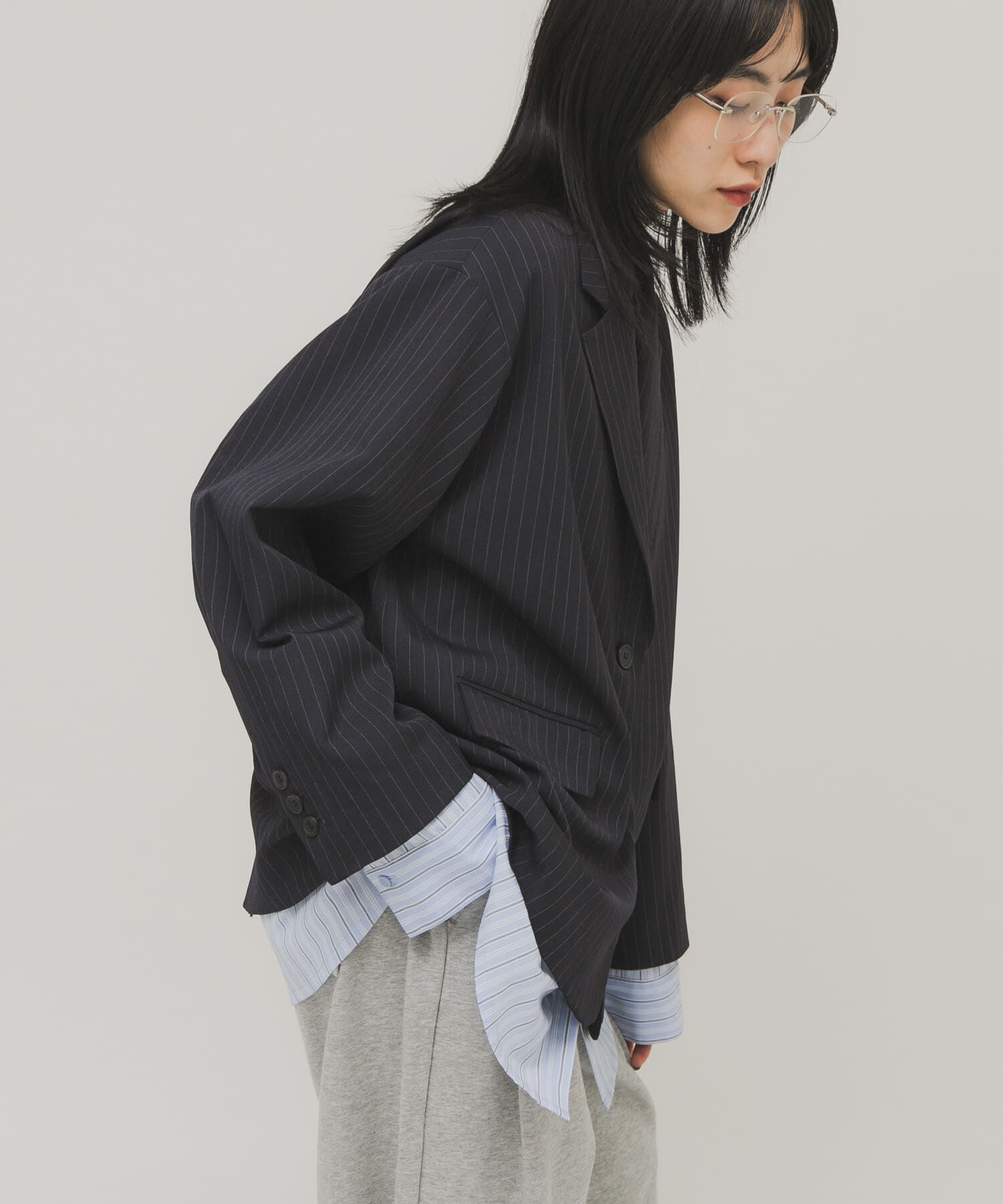  「レイヤードデザインジャケット」|その他|