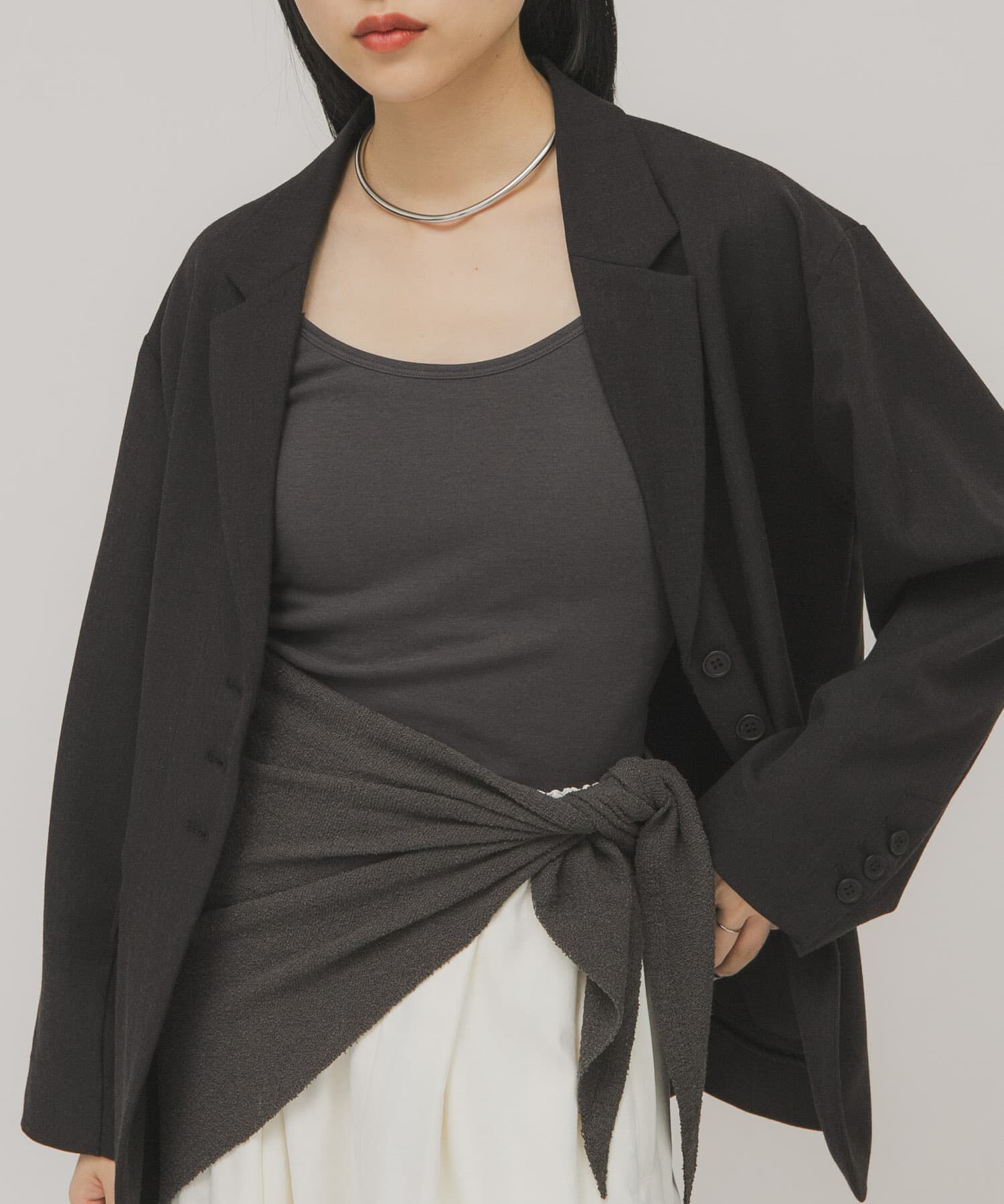  「スパゲティストラップカップ付きキャミ」|キャミソール|