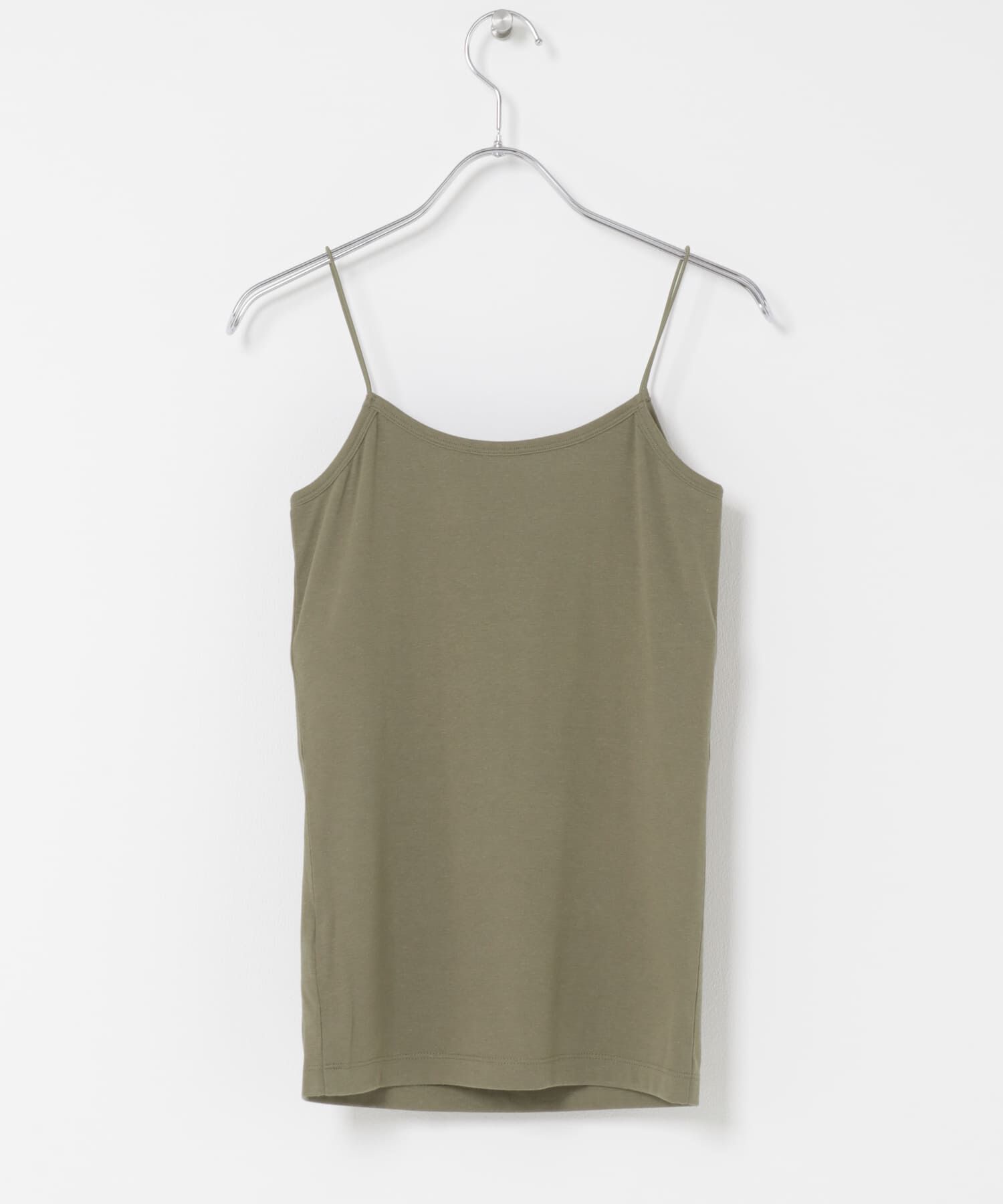  「スパゲティストラップカップ付きキャミ」|キャミソール|