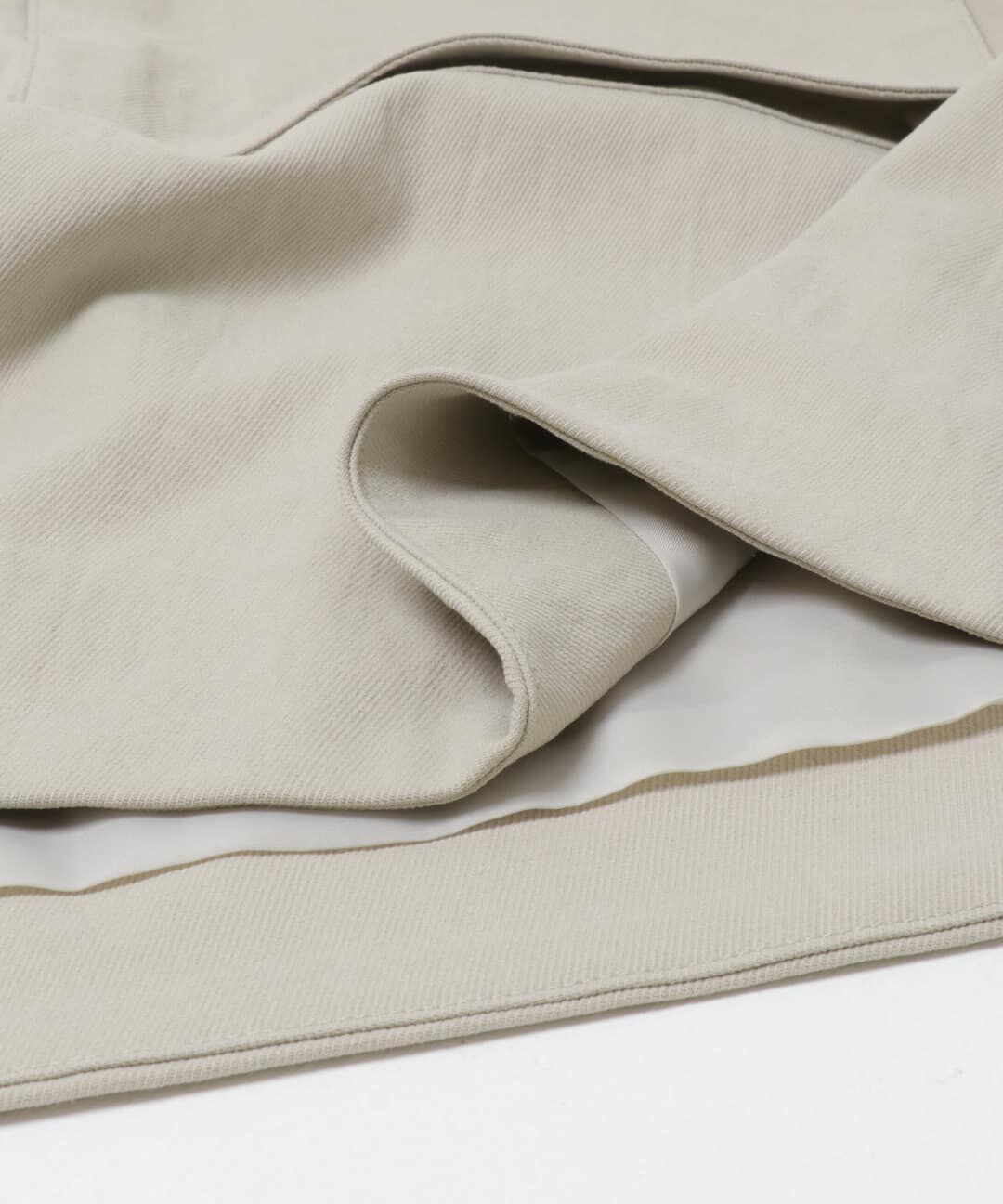  「ポケットディティールジャケット」|ノーカラーコート|