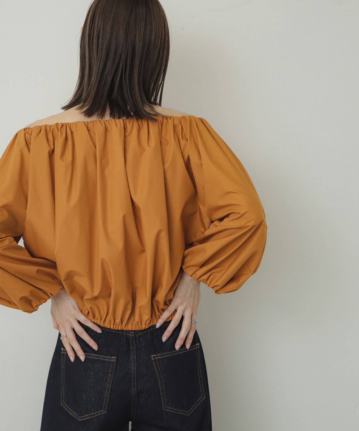 SENSE OF PLACE by URBAN RESEARCH「バルーンオフショルブラウス」|シャツ・ブラウス|