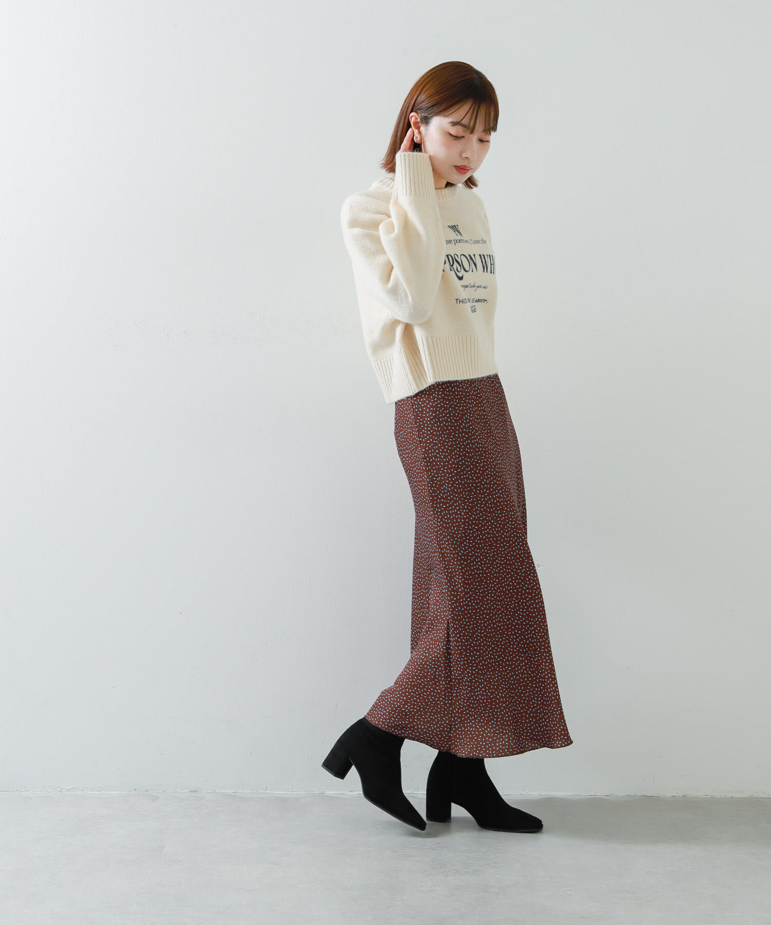 SENSE OF PLACE by URBAN RESEARCH「ドットナロースカート」|スカート|