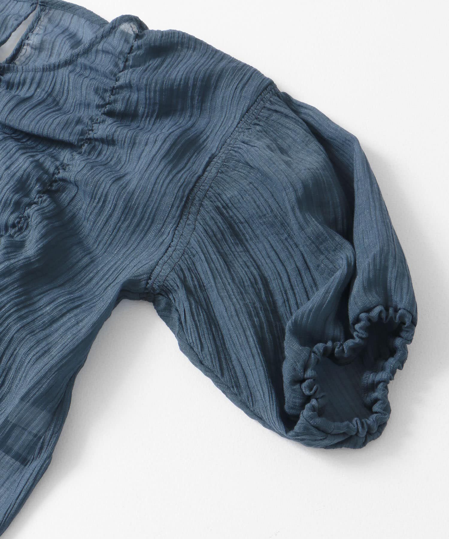 SENSE OF PLACE by URBAN RESEARCH「シャーリングブラウス(5分袖)」|シャツ・ブラウス|