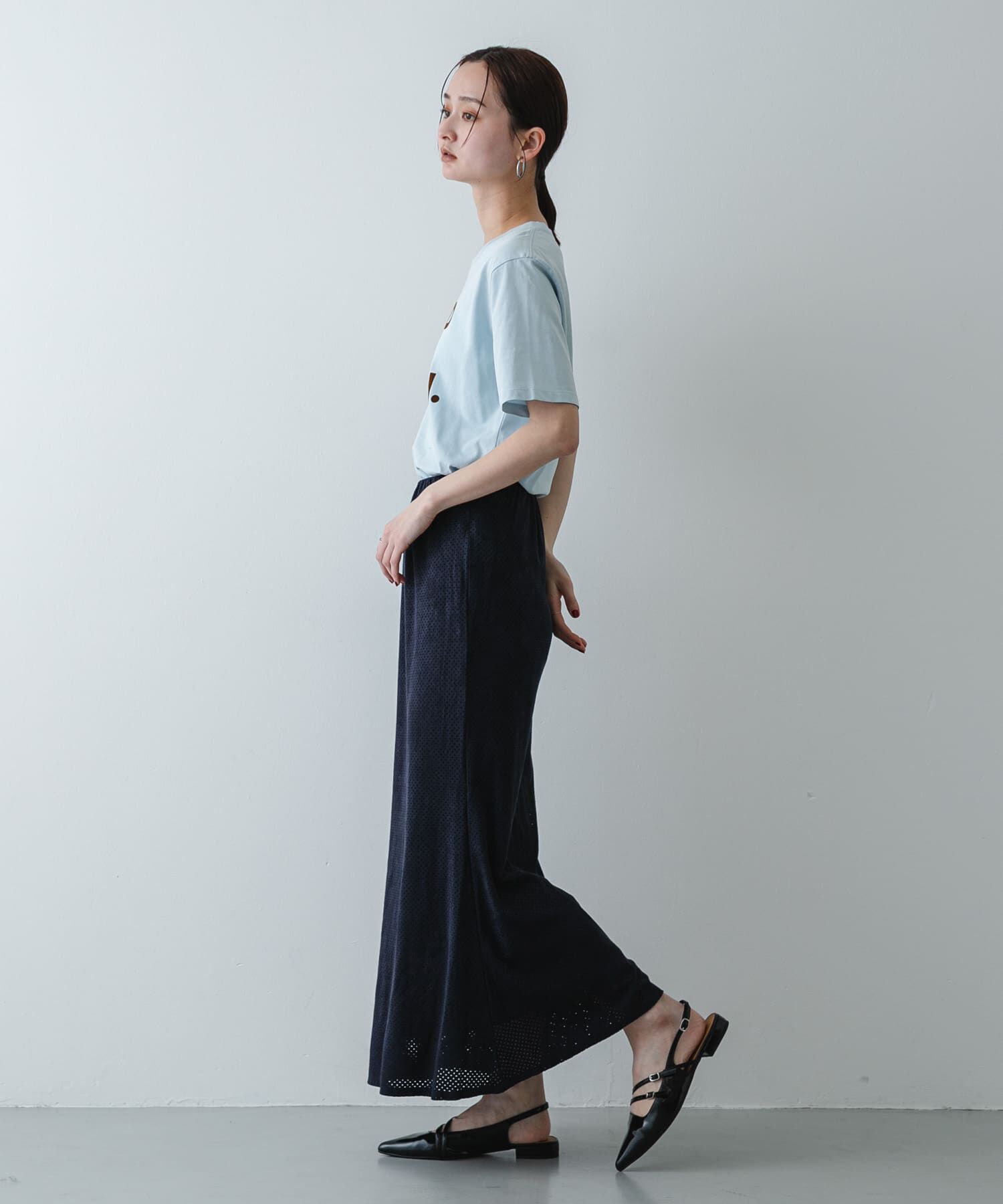 SENSE OF PLACE by URBAN RESEARCH「FSパンチングナロースカート」|スカート|