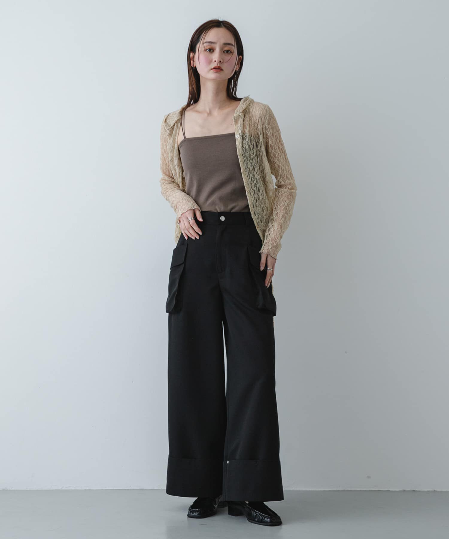 SENSE OF PLACE by URBAN RESEARCH「ロールアップポケットワイドパンツ」|その他|