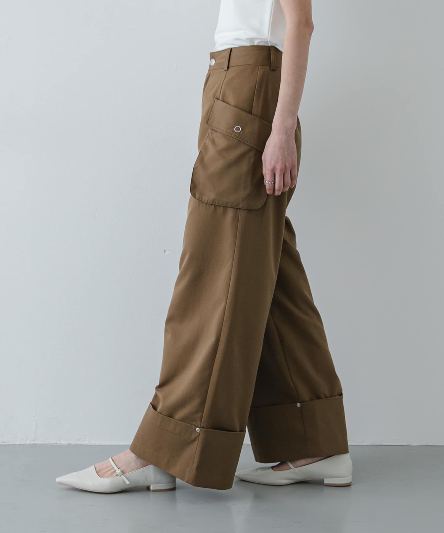 SENSE OF PLACE by URBAN RESEARCH「ロールアップポケットワイドパンツ」|その他|