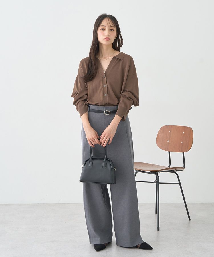 earth music&ecology「ウエストタブタックパンツ」|その他|