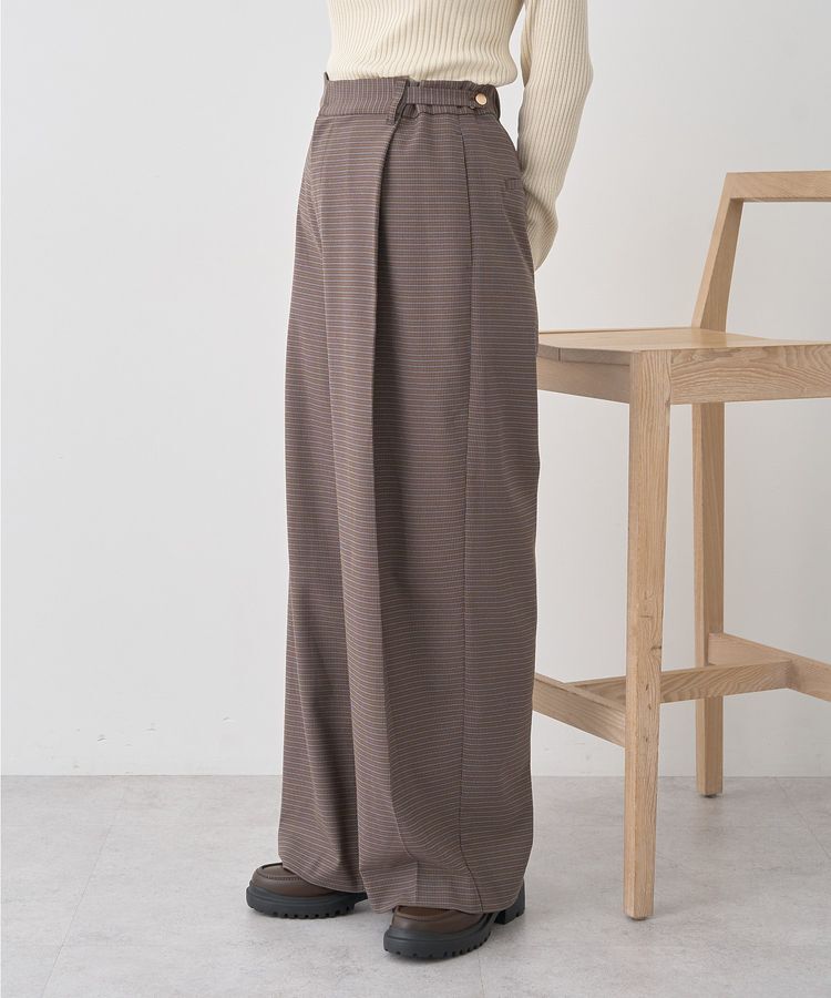 earth music&ecology「ウエストタブタックパンツ」|その他|