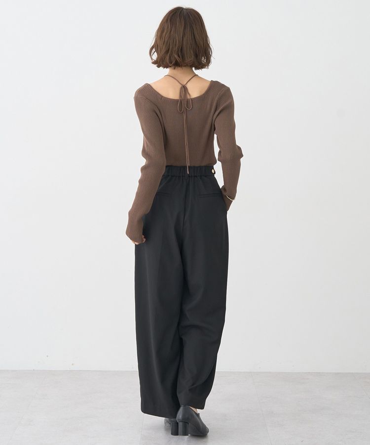 earth music&ecology「ウエストタブタックパンツ」|その他|