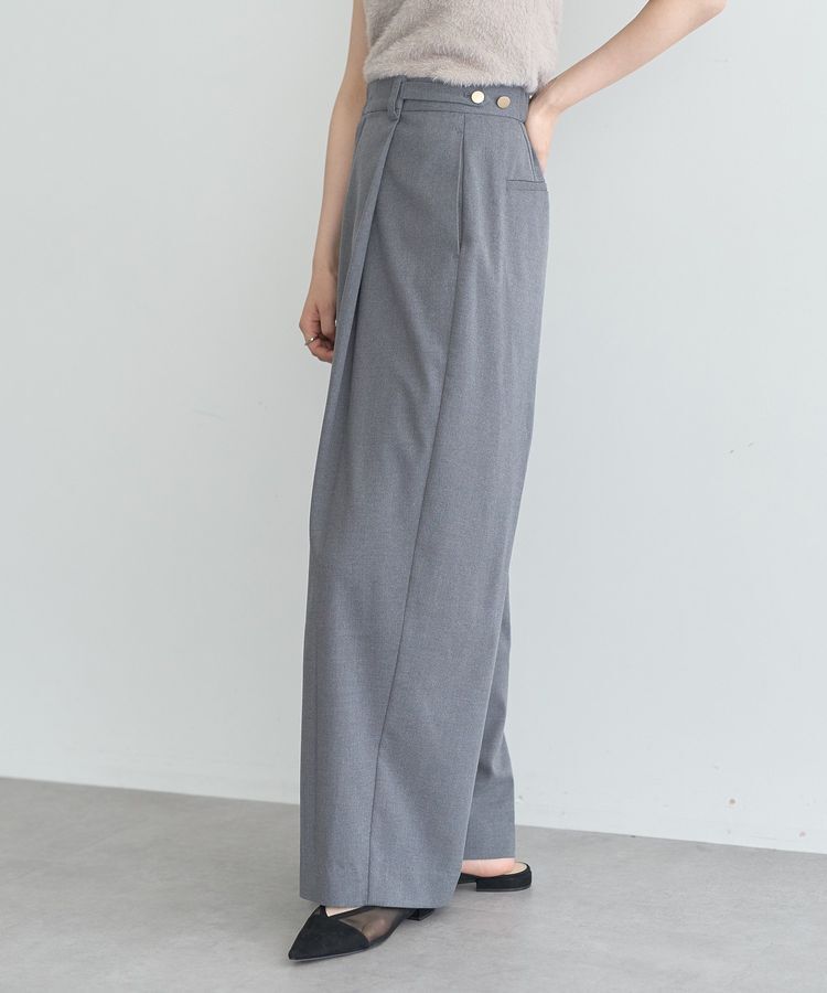 earth music&ecology「ウエストタブタックパンツ」|その他|