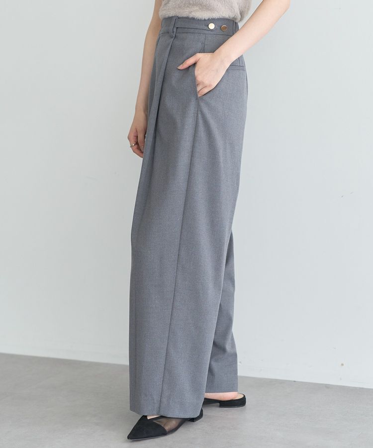 earth music&ecology「ウエストタブタックパンツ」|その他|