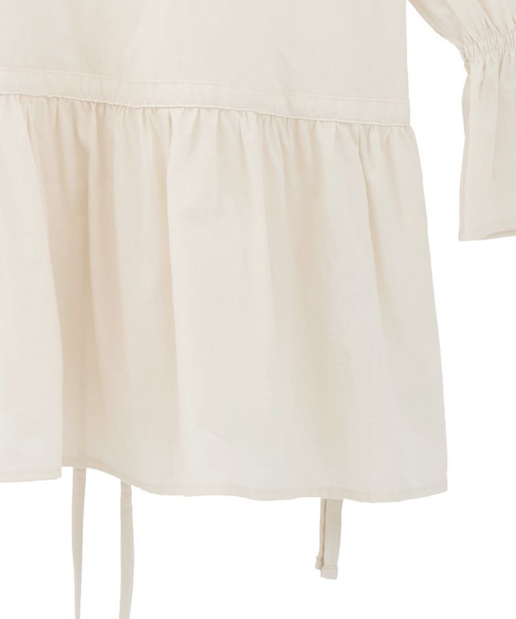 earth music&ecology「サイドリボンラッフルミニワンピース」|ワンピース|