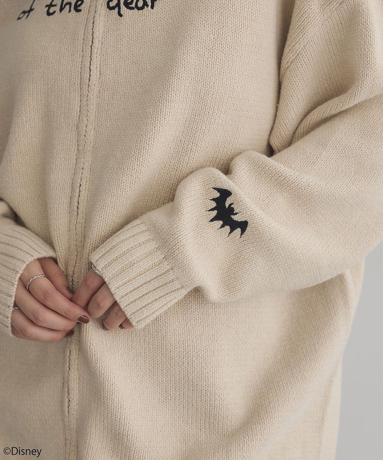 earth music&ecology「ナイトメア/ダブルジップニットカーディガン」|カーディガン|