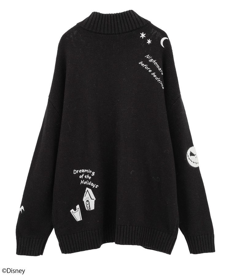 earth music&ecology「ナイトメア/ダブルジップニットカーディガン」|カーディガン|