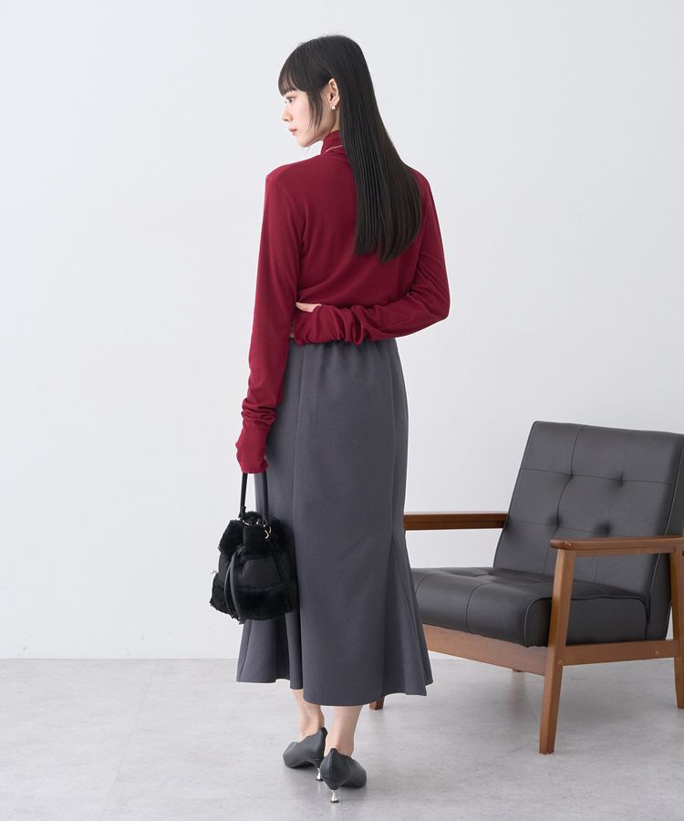 earth music&ecology「リブタートルネックプルオーバー」|Tシャツ・カットソー|