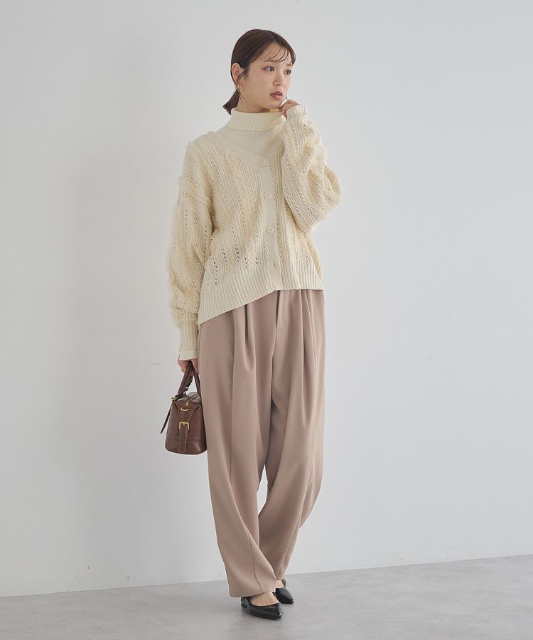 earth music&ecology「タックコクーンパンツ」|その他|