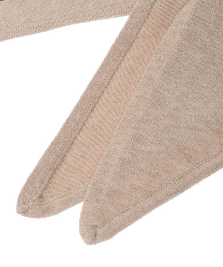 earth music&ecology「三角ニットストール」|ストール|