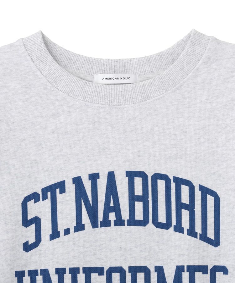 AMERICAN HOLIC「カレッジロゴ裏毛スウェット」|スウェット・ジャージ|