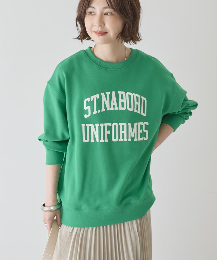 AMERICAN HOLIC「カレッジロゴ裏毛スウェット」|スウェット・ジャージ|Green