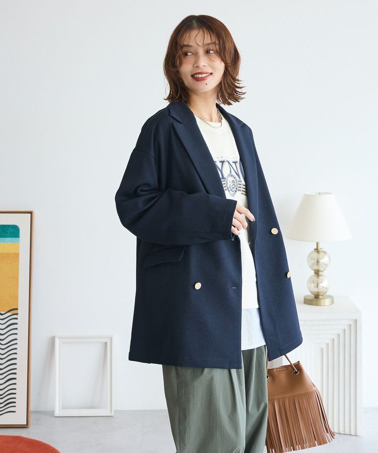 Green Parks「Wオーバージャケット」|テーラードジャケット|