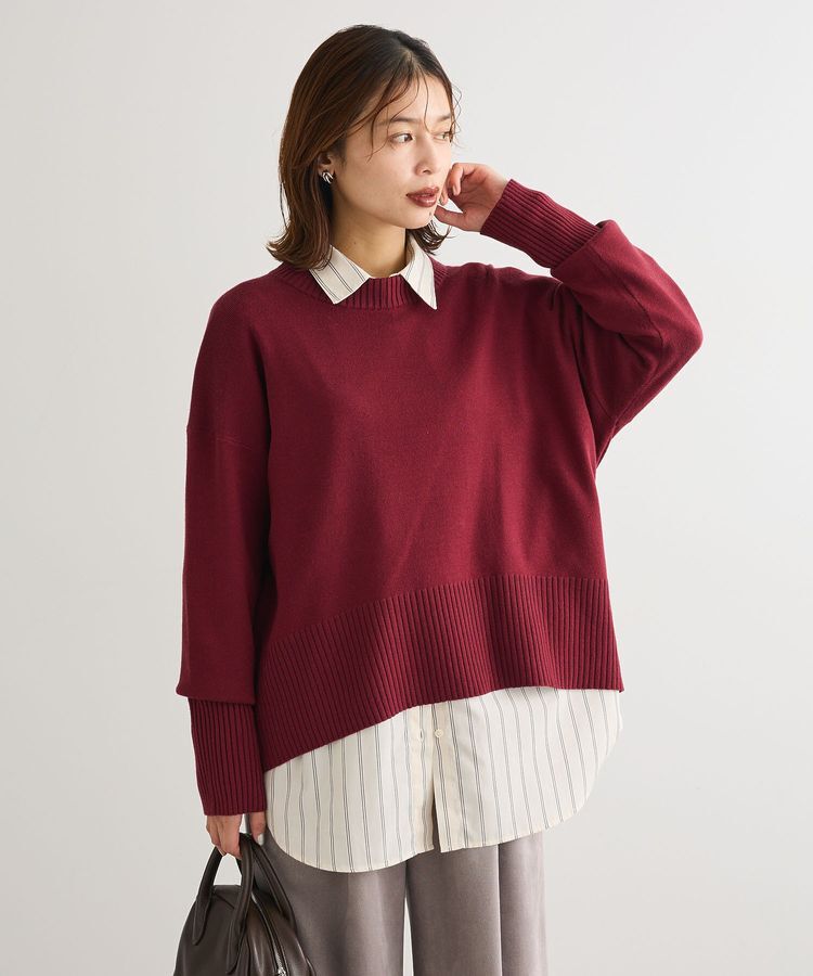 Green Parks「ふわもっちニットプルオーバー」|ニット・セーター|