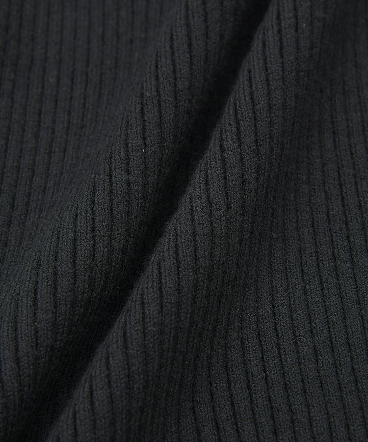 AnriettMusee「前後2wayアシンメトリー袖フレアリブニット」|ニット・セーター|